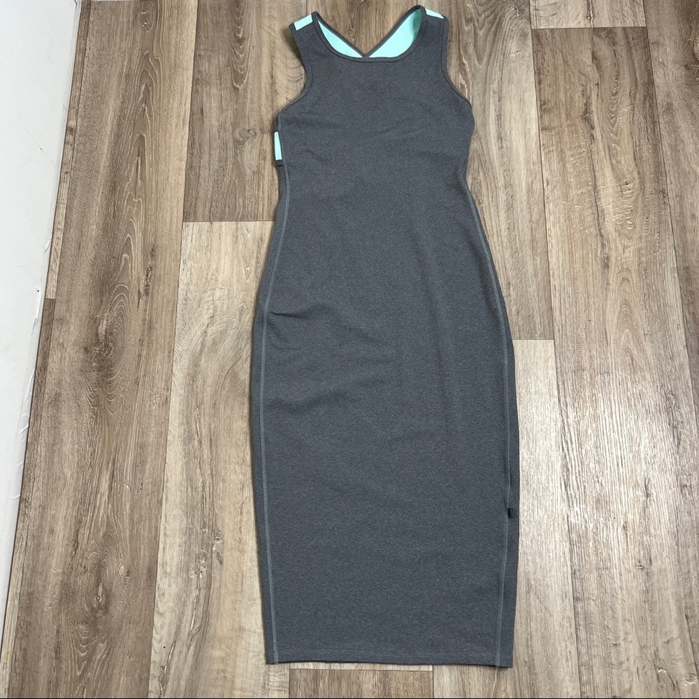 Lululemon Picnic Play Dress Heathered Slate / Tranquil Blue Size 6 Gray